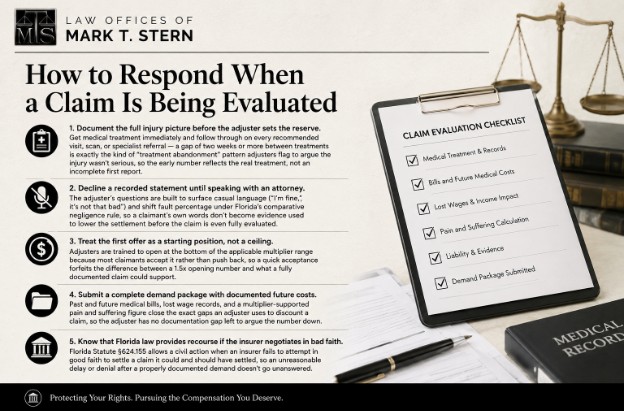 How to Respond When a Claim Is Being Evaluated