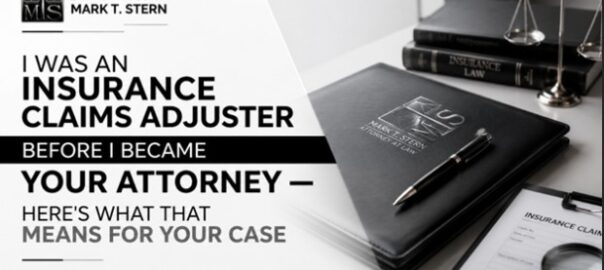 I Was an Insurance Claims Adjuster Before I Became Your Attorney — Here's What That Means for Your Case 
